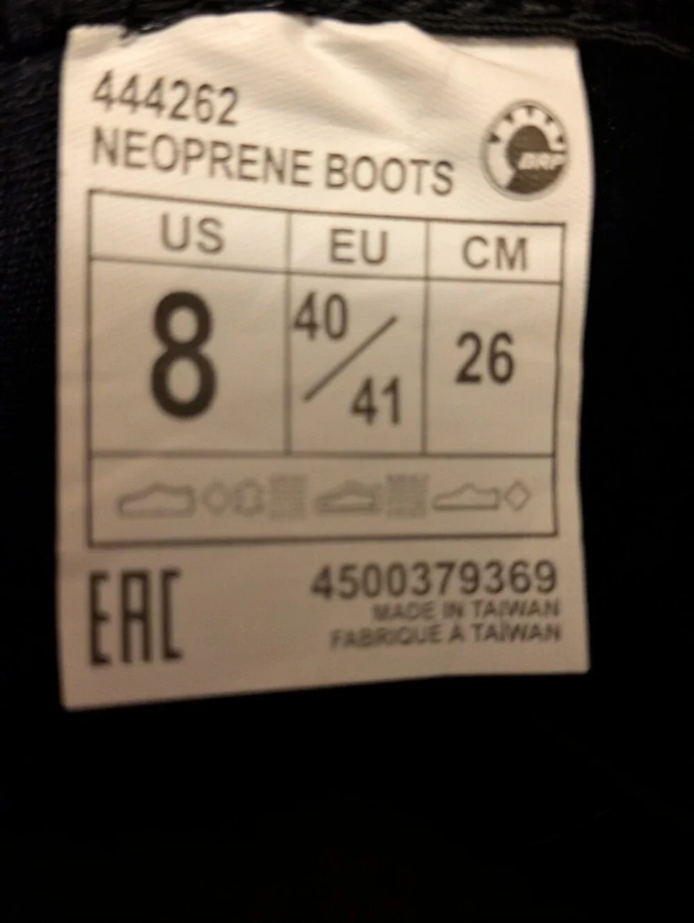 Men's Black Neoprene Swim Boots - Unbranded